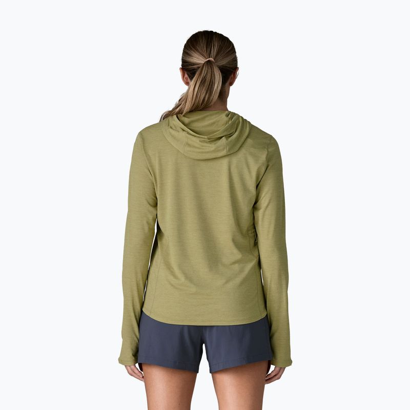 Dámska mikina Patagonia Capilene Cool Sun Hoody gumtree green/light gumtree green x-dye 3
