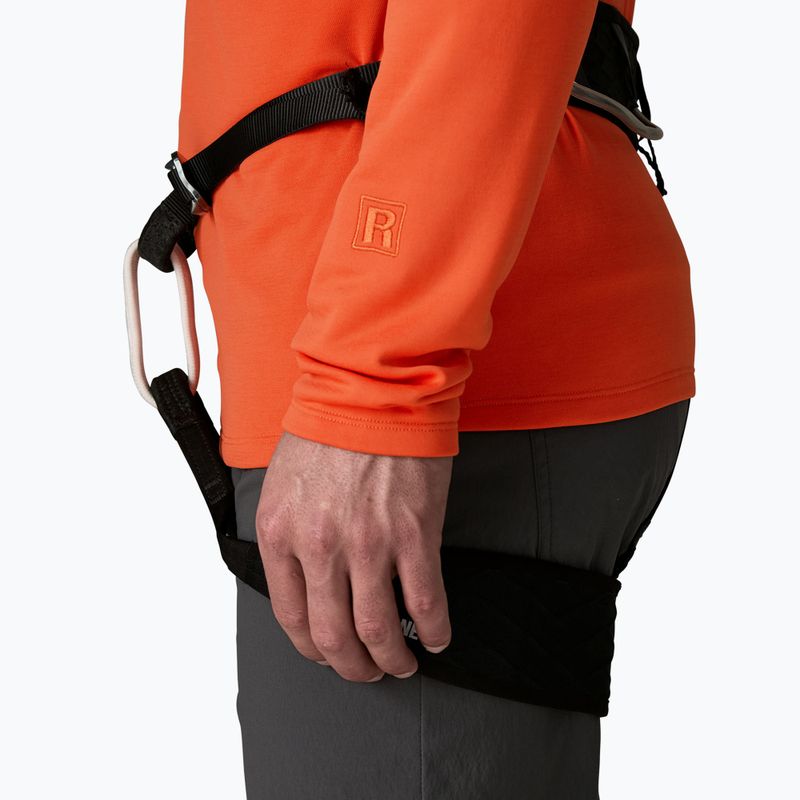 Pánska mikina Patagonia R1 Ultralight Hoody coal orange 9