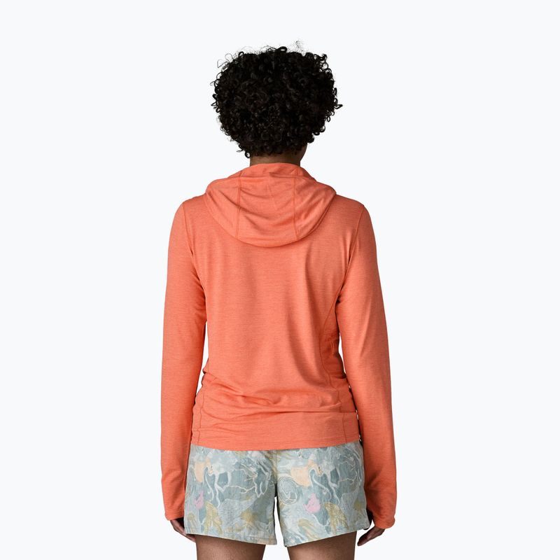 Dámska mikina Patagonia Capilene Cool Sun Hoody mellow melon/peach sherbet x-dye 3