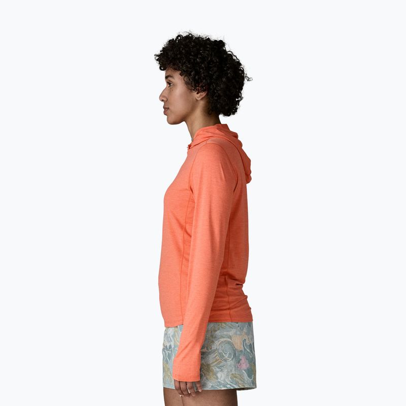 Dámska mikina Patagonia Capilene Cool Sun Hoody mellow melon/peach sherbet x-dye 4