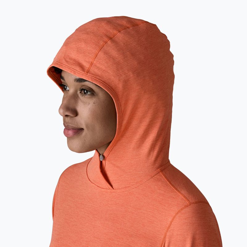 Dámska mikina Patagonia Capilene Cool Sun Hoody mellow melon/peach sherbet x-dye 5