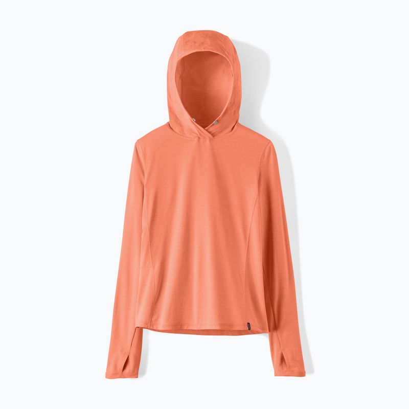 Dámska mikina Patagonia Capilene Cool Sun Hoody mellow melon/peach sherbet x-dye 8