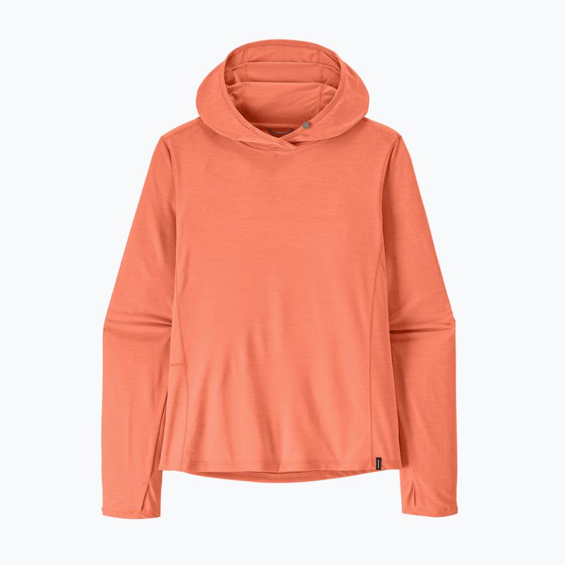 Dámska mikina Patagonia Capilene Cool Sun Hoody mellow melon/peach sherbet x-dye 9