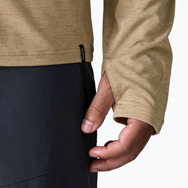 Pánske tričko longsleeve Patagonia Capilene Cool Sun seabird grey/light seabird grey x-dye 6