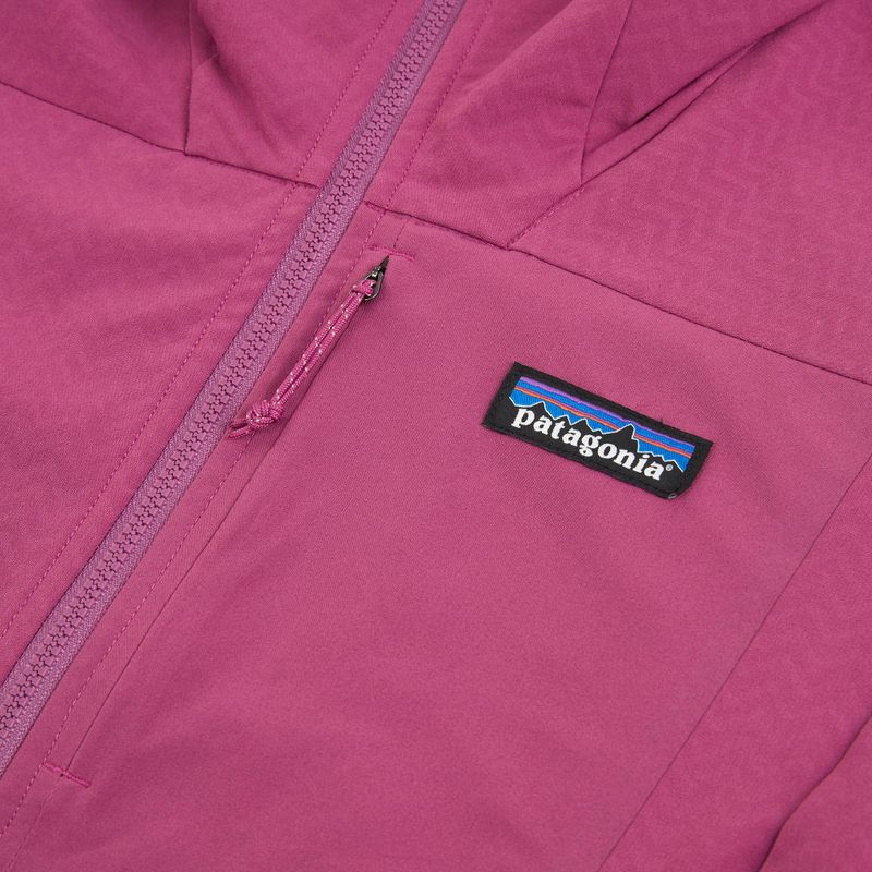 Dámska softshellová bunda Patagonia R1 CrossStrata Hoody faded magenta 3
