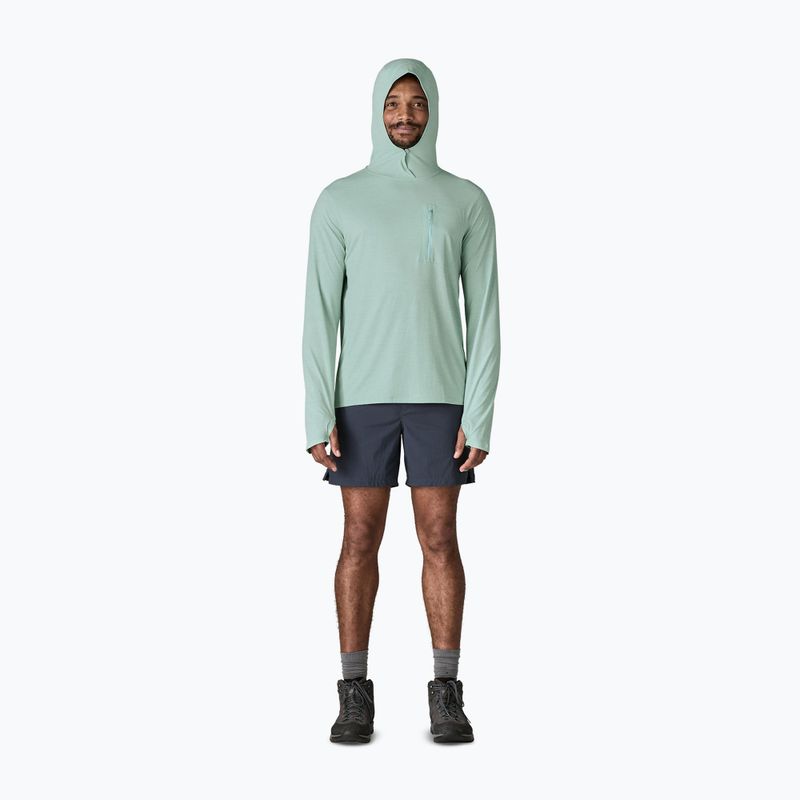 Pánska mikina Patagonia Capilene Cool Sun Hoody thermal blue/thin ice x-dye 2