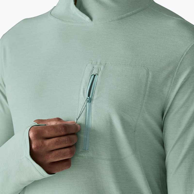 Pánska mikina Patagonia Capilene Cool Sun Hoody thermal blue/thin ice x-dye 7