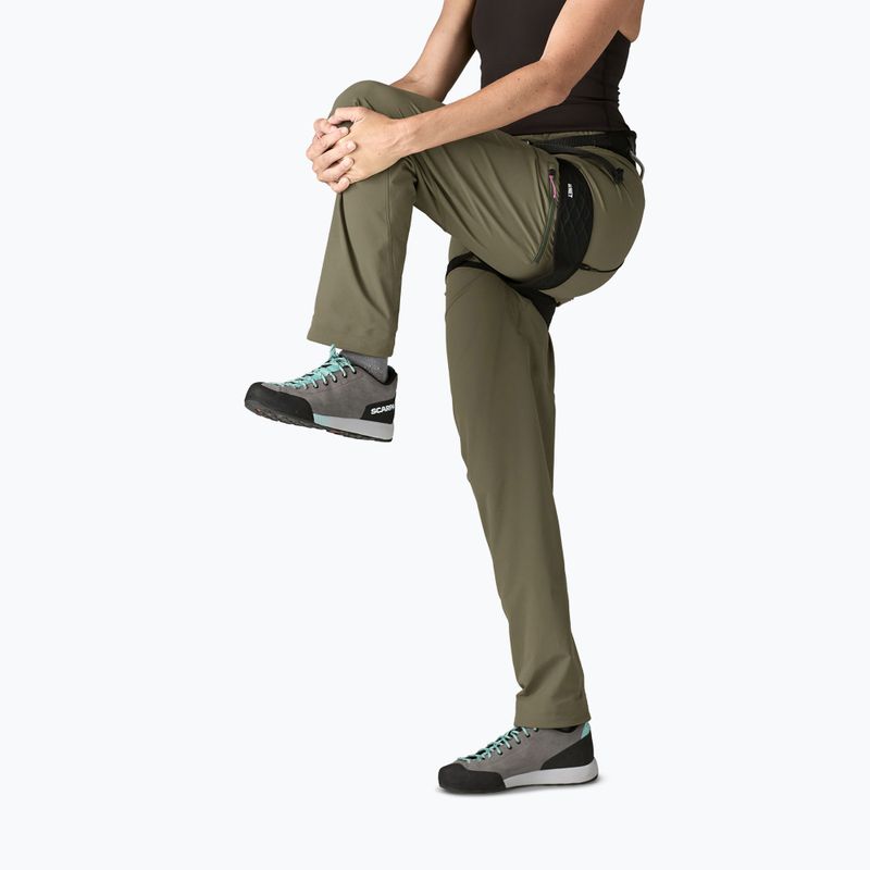 Dámske trekingové nohavice Patagonia Free Wall basin green 5