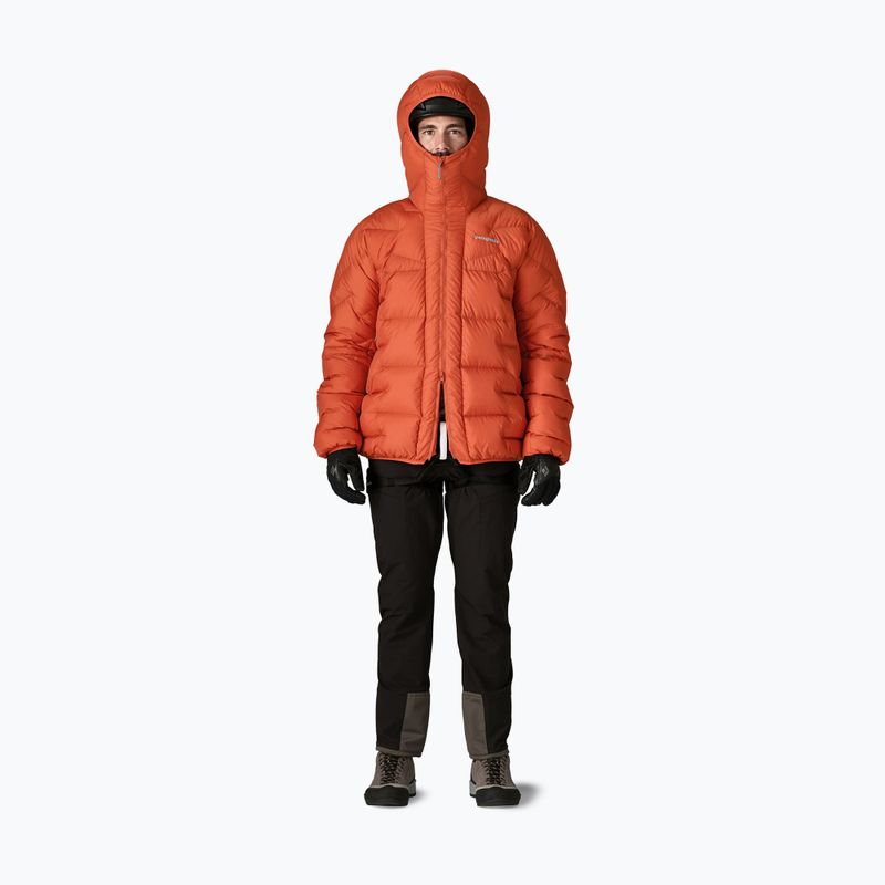 Pánska páperová bunda Patagonia Durable Down Parka coal orange 2