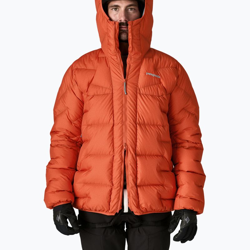 Pánska páperová bunda Patagonia Durable Down Parka coal orange 6