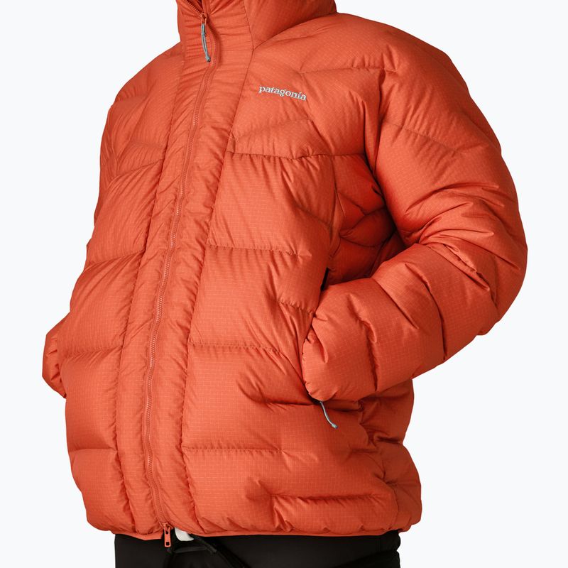 Pánska páperová bunda Patagonia Durable Down Parka coal orange 7