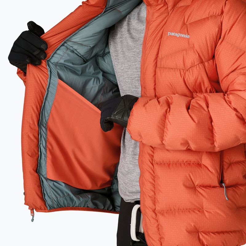 Pánska páperová bunda Patagonia Durable Down Parka coal orange 10
