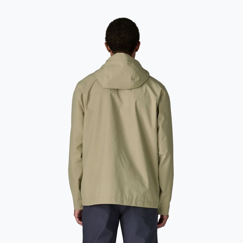 Pánska nepremokavá bunda Patagonia Outdoor Everyday Rain weathered stone 3