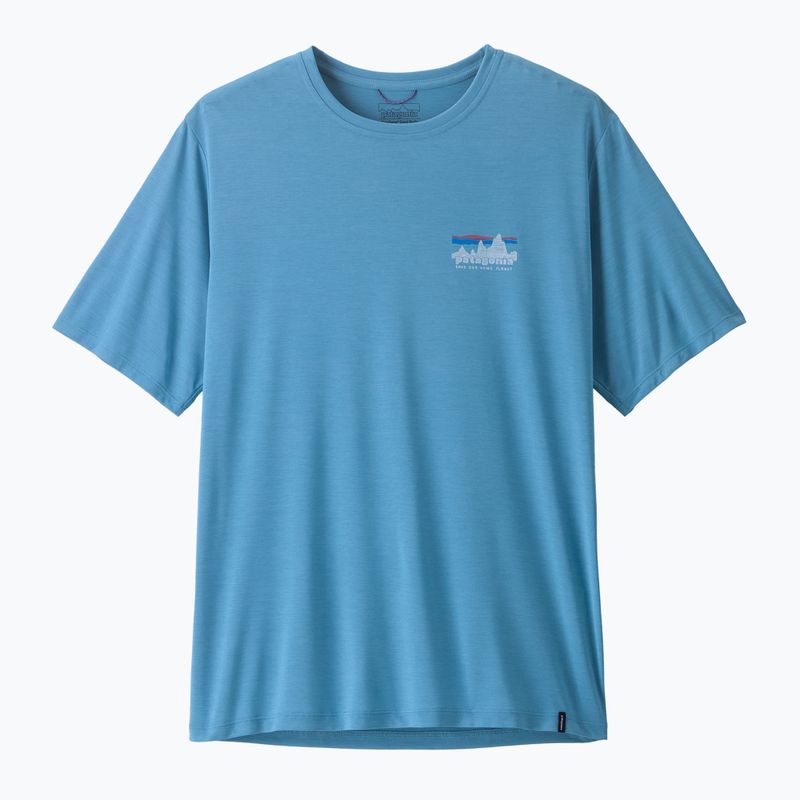 Pánske tričko Patagonia Capilene Cool Daily - '73 Skyline shore blue/light shore blue x-dye 6