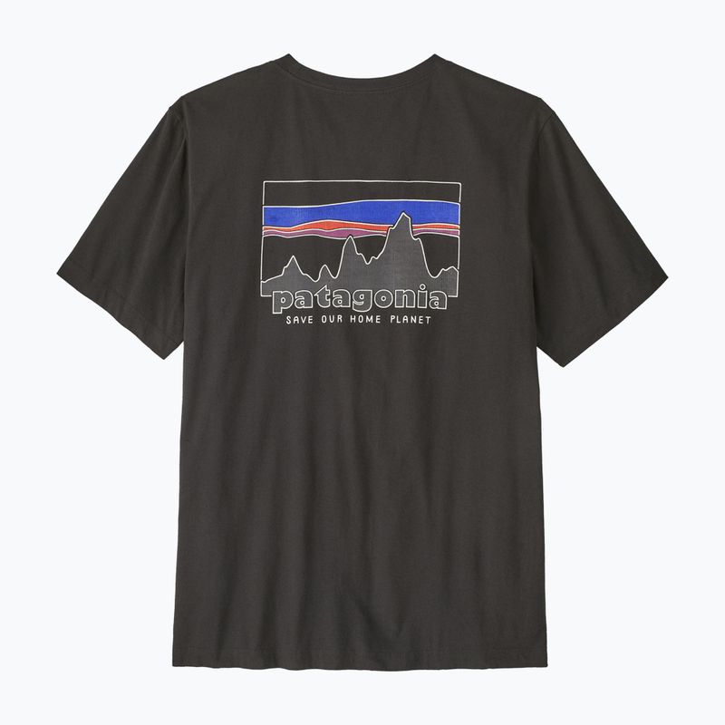 Pánske tričko Patagonia '73 Skyline ink black 2