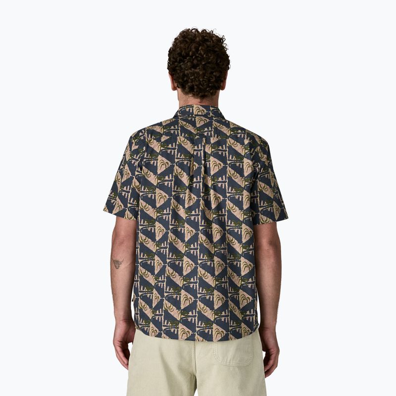 Pánska košeľa Patagonia Go To jaguar geo/dolomite blue 3