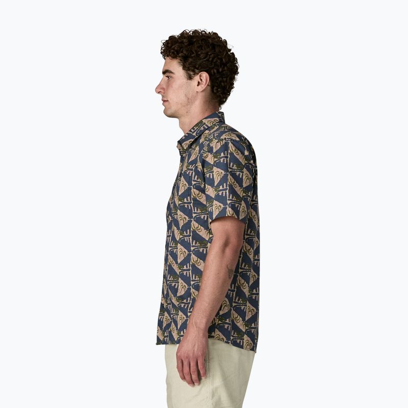 Pánska košeľa Patagonia Go To jaguar geo/dolomite blue 4