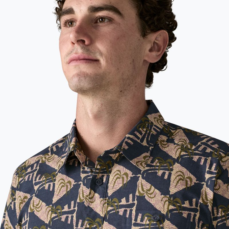 Pánska košeľa Patagonia Go To jaguar geo/dolomite blue 5