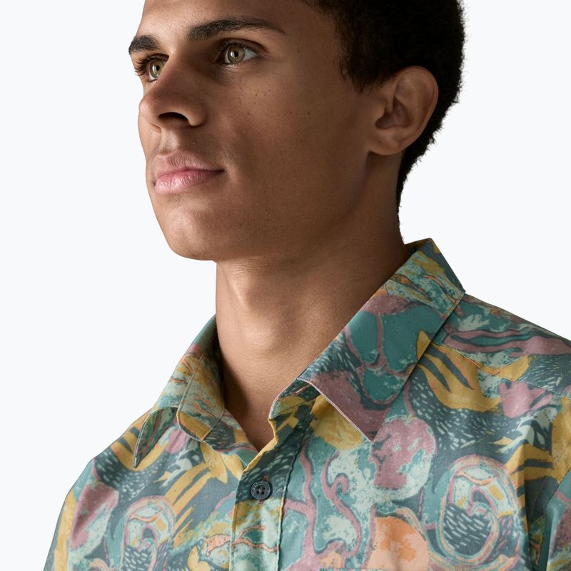 Pánska košeľa Patagonia Go To moon tripper/blue sage 5