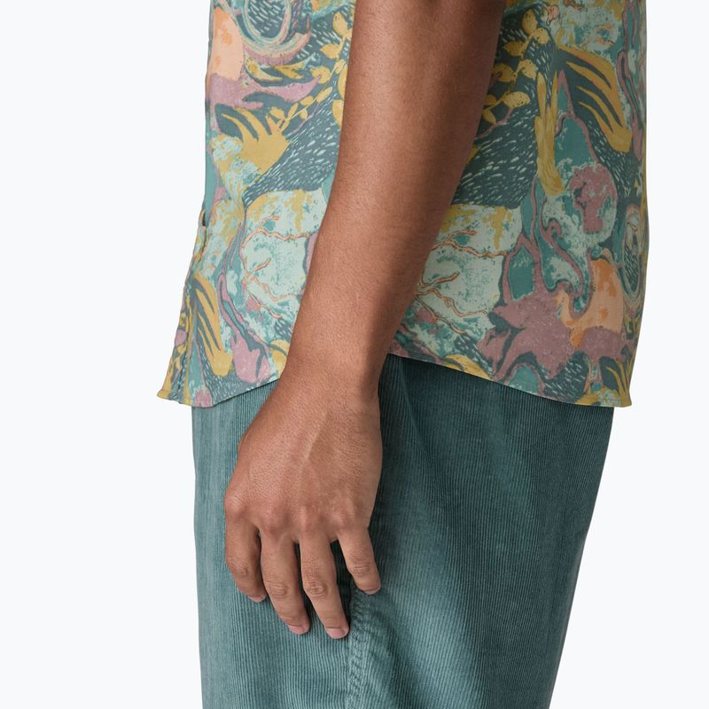 Pánska košeľa Patagonia Go To moon tripper/blue sage 7