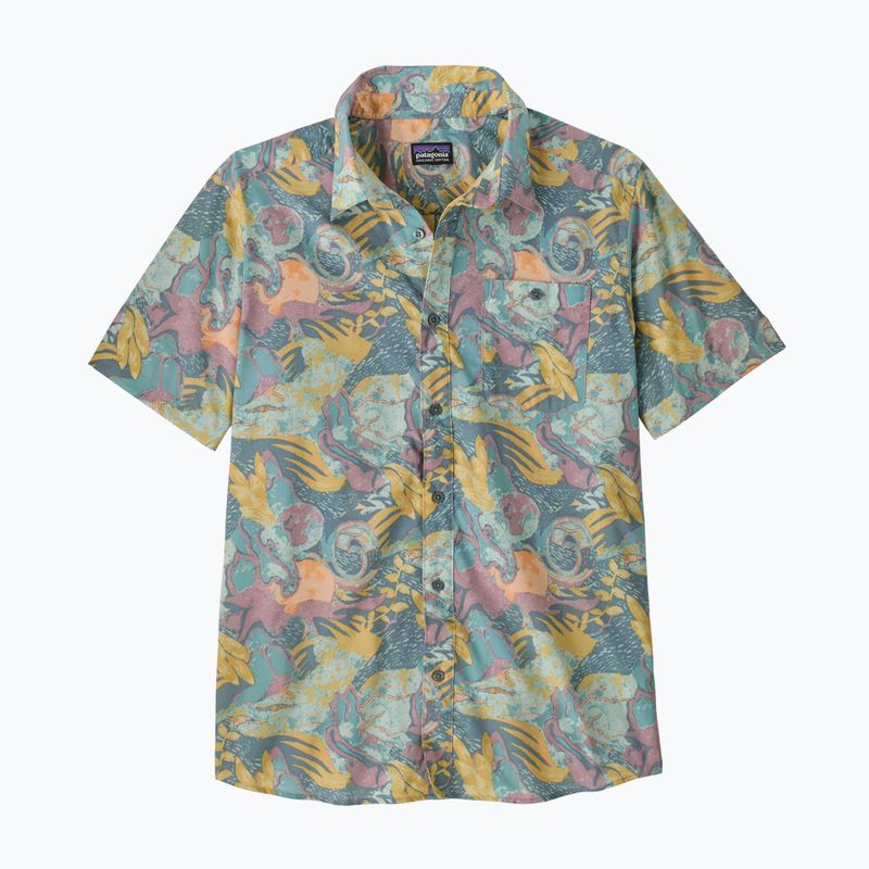 Pánska košeľa Patagonia Go To moon tripper/blue sage 8