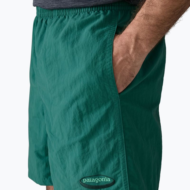 Pánske šortky Patagonia Baggies 5" 95 oval logo/gem green 5