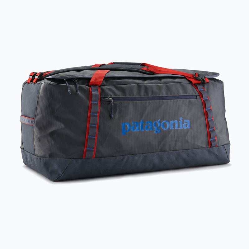 Cestovná taška Patagonia Black Hole Duffel 100 l smolder blue/amanita red