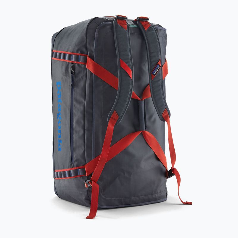 Cestovná taška Patagonia Black Hole Duffel 100 l smolder blue/amanita red 2
