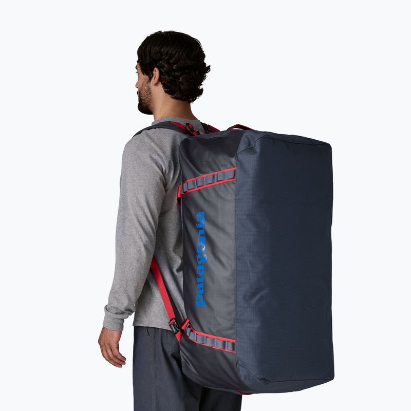 Cestovná taška Patagonia Black Hole Duffel 100 l smolder blue/amanita red 3