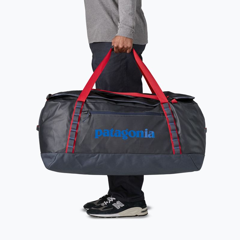Cestovná taška Patagonia Black Hole Duffel 100 l smolder blue/amanita red 4