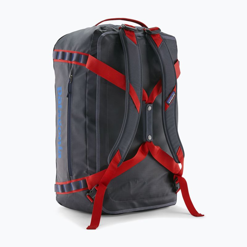 Cestovná taška Patagonia Black Hole Duffel 55 l smolder blue/amanita red 2