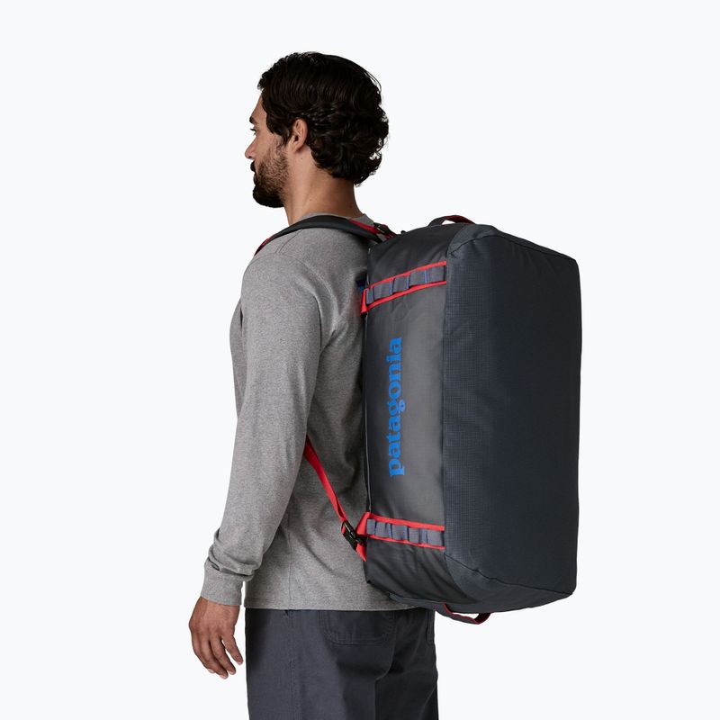Cestovná taška Patagonia Black Hole Duffel 55 l smolder blue/amanita red 3
