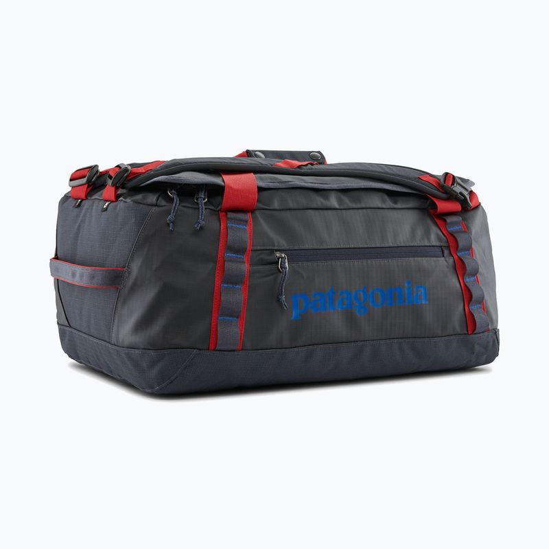 Cestovná taška Patagonia Black Hole Duffel 40 l smulder blue/amanita red