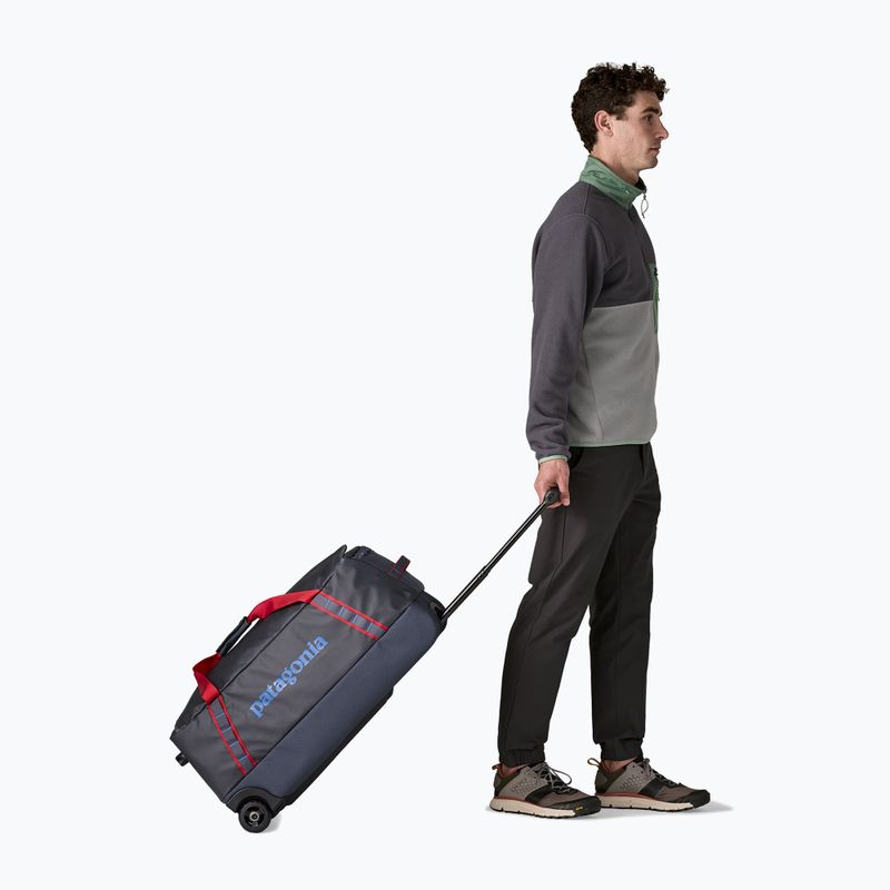Cestovná taška Patagonia Black Hole Wheeled Duffel 70 l smolder blue/amanita red 5