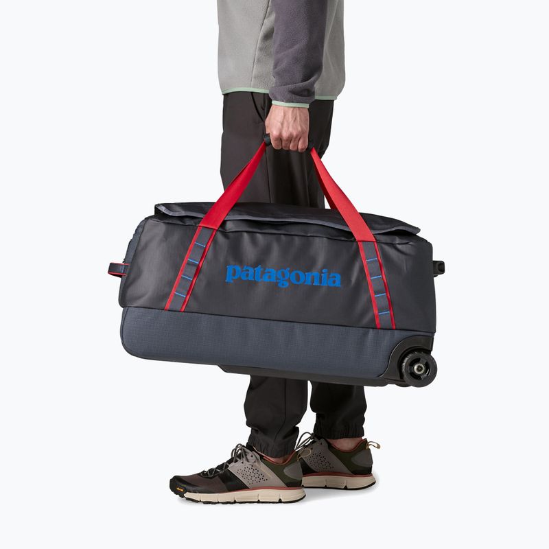 Cestovná taška Patagonia Black Hole Wheeled Duffel 70 l smolder blue/amanita red 6
