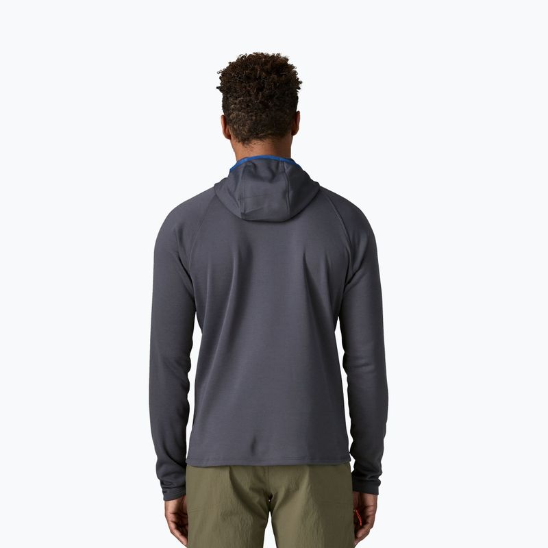 Pánska mikina Patagonia R1 Ultralight Hoody smolder blue 3
