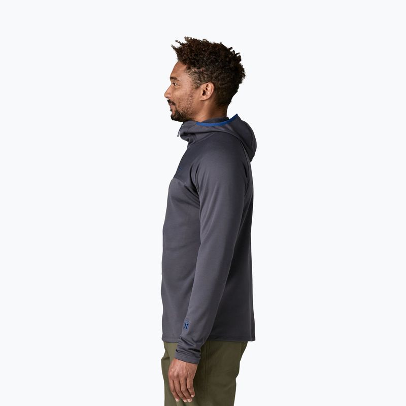 Pánska mikina Patagonia R1 Ultralight Hoody smolder blue 4
