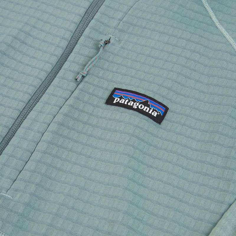 Pánska fleecová mikina Patagonia R1 Hybrid blue sage 3