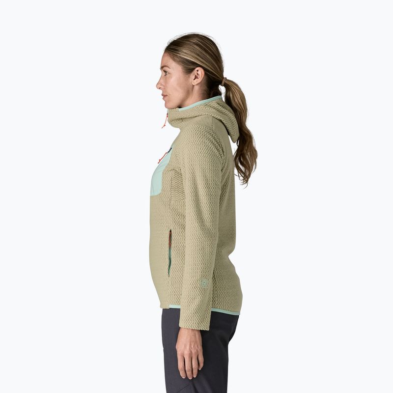 Dámska fleecová mikina Patagonia R1 Air Full-Zip Hoody weathered stone 4