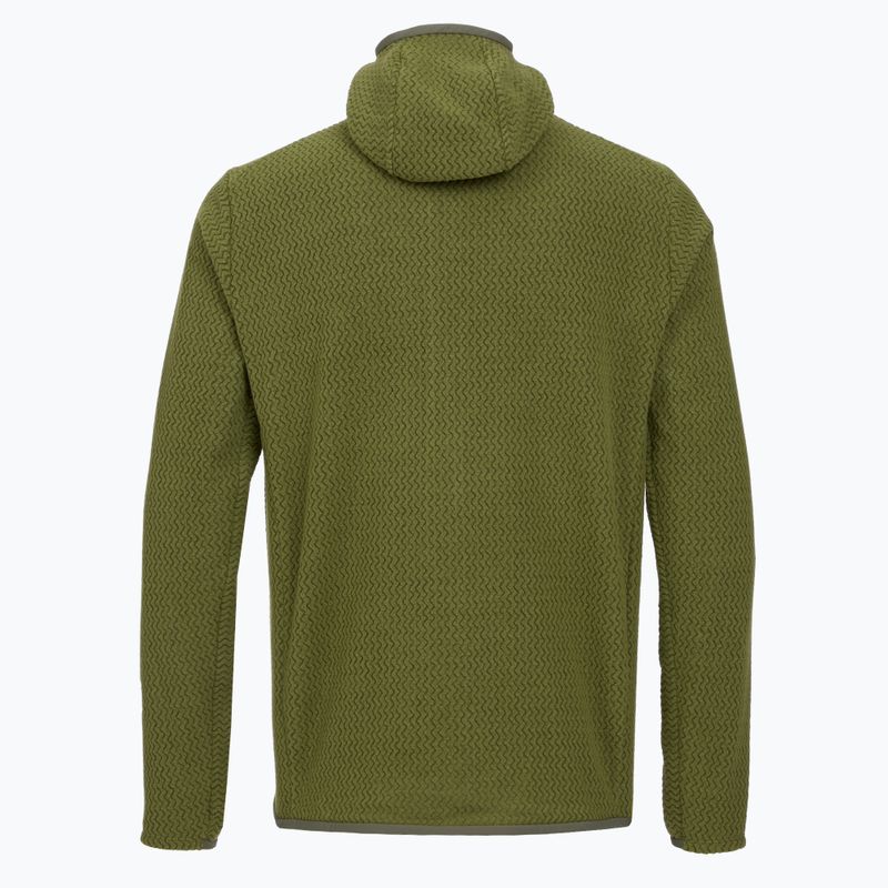 Pánska trekingová mikina Patagonia R1 Air Full Zip Hoody caper green 2