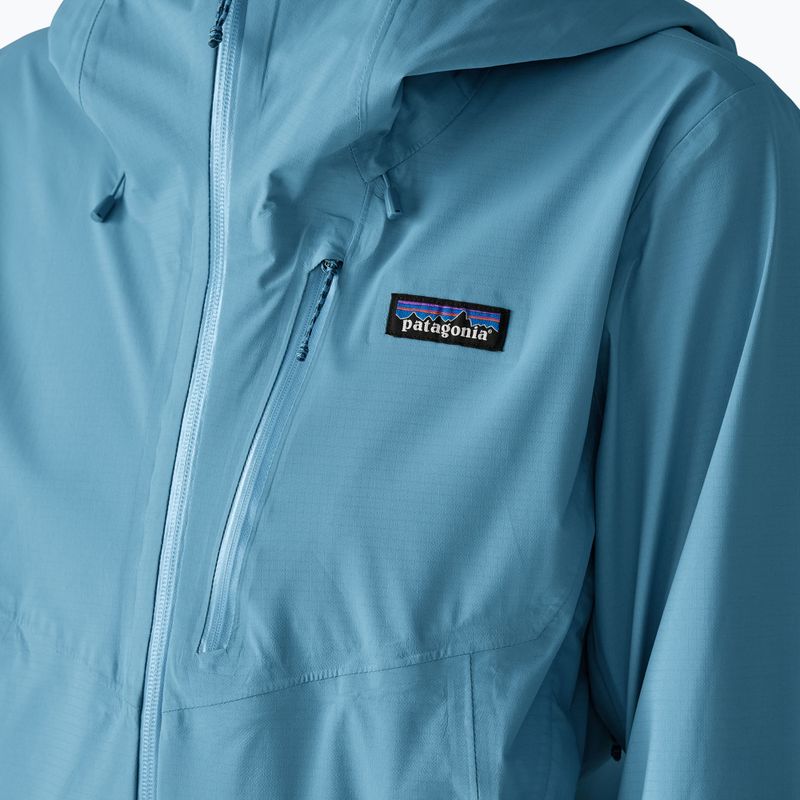 Dámska nepremokavá bunda Patagonia Granite Crest Rain shore blue 6