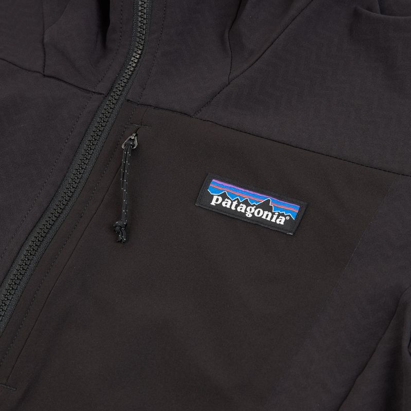 Dámska softshellová bunda Patagonia R1 CrossStrata Hoody black 3