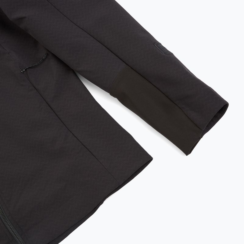 Dámska softshellová bunda Patagonia R1 CrossStrata Hoody black 4