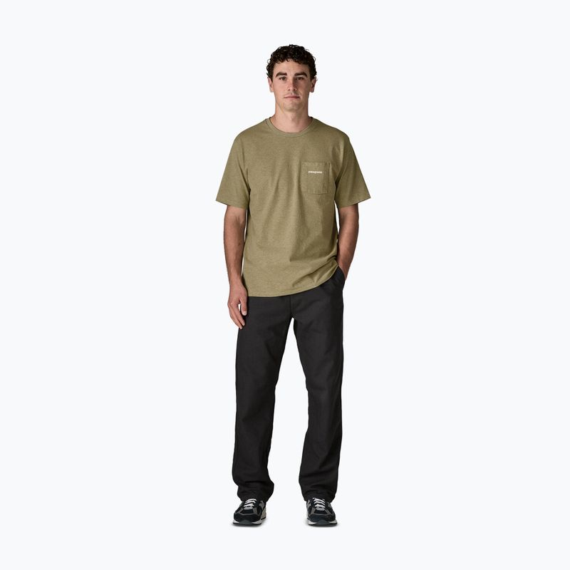 Pánske tričko Patagonia Boardshort Logo Pocket Responsibili gumtree green 2