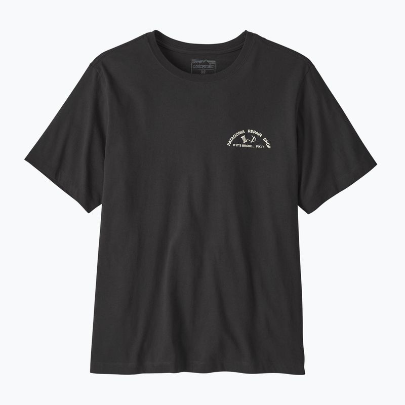 Pánske tričko Patagonia Repair Shop ink black