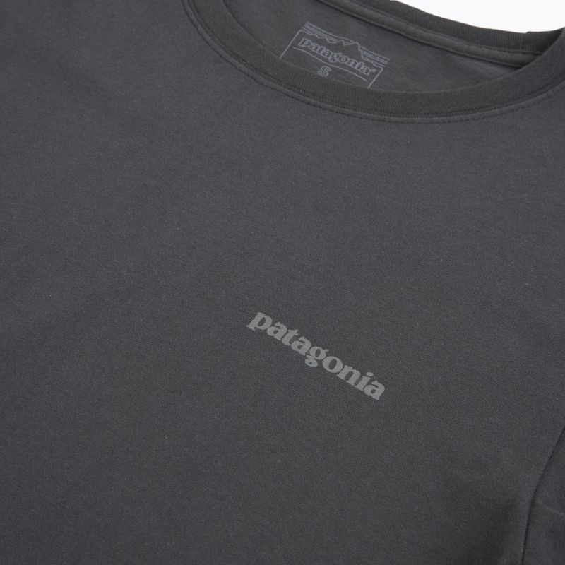 Pánske tričko Patagonia P-6 Logo ink black 4