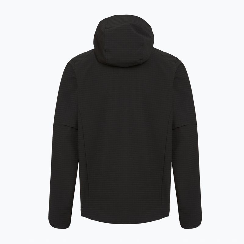 Pánska softshellová bunda Patagonia R1 TechFace Hoody black 3