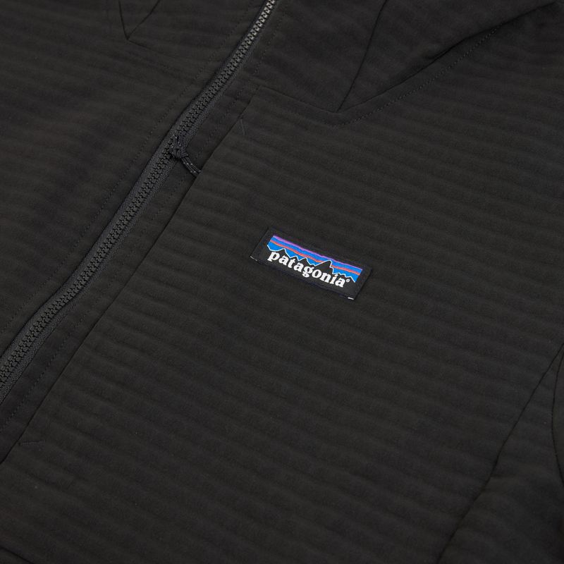 Pánska softshellová bunda Patagonia R1 TechFace Hoody black 4