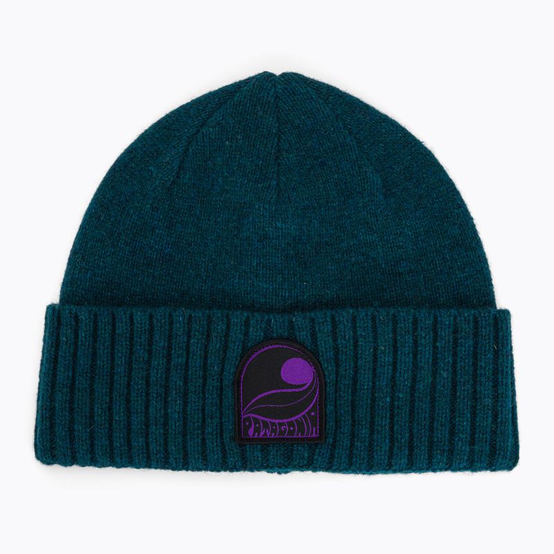 Zimná čiapka Patagonia Brodeo Beanie pass it around: glacial blue