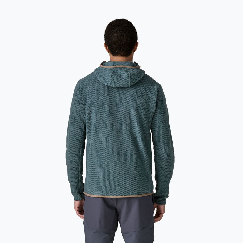 Pánska trekingová mikina Patagonia R1 Air Full-Zip Hoody summit blue 2